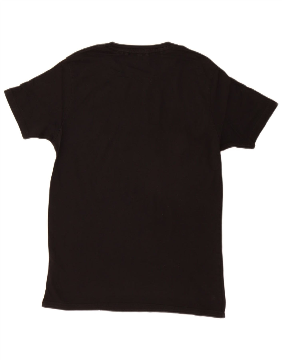 Alpha Industries Mens Graphic T-Shirt Top Small Black Cotton