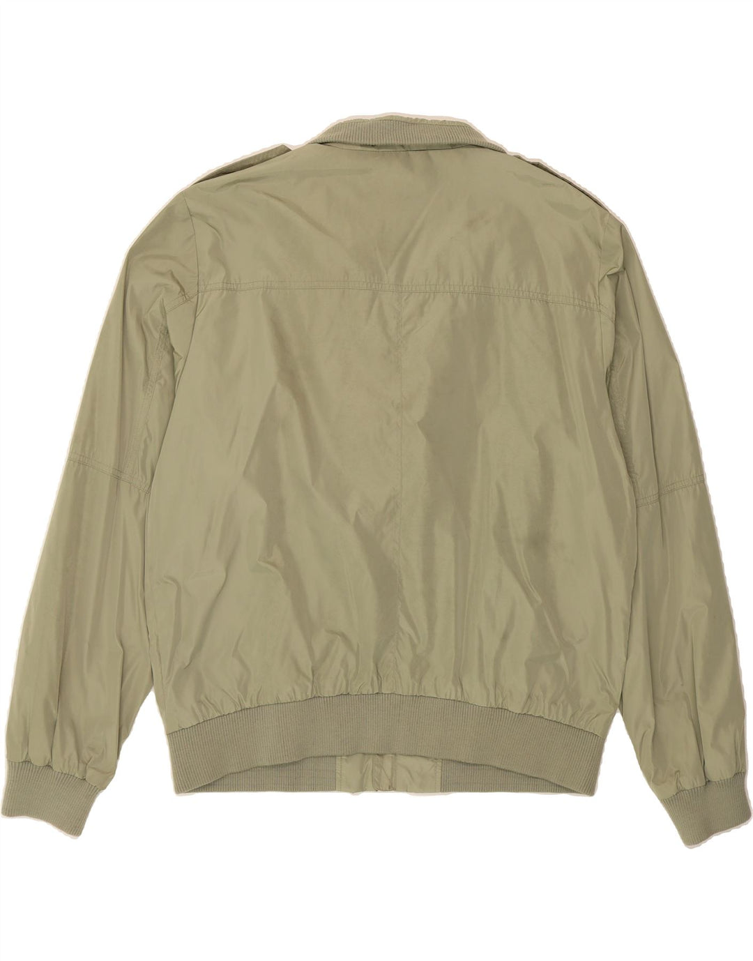 CHAMPION Mens Military Bomber Jacket UK 44 2XL Green Polyester Vintage Champion and Second-Hand Champion from Messina Hembry 