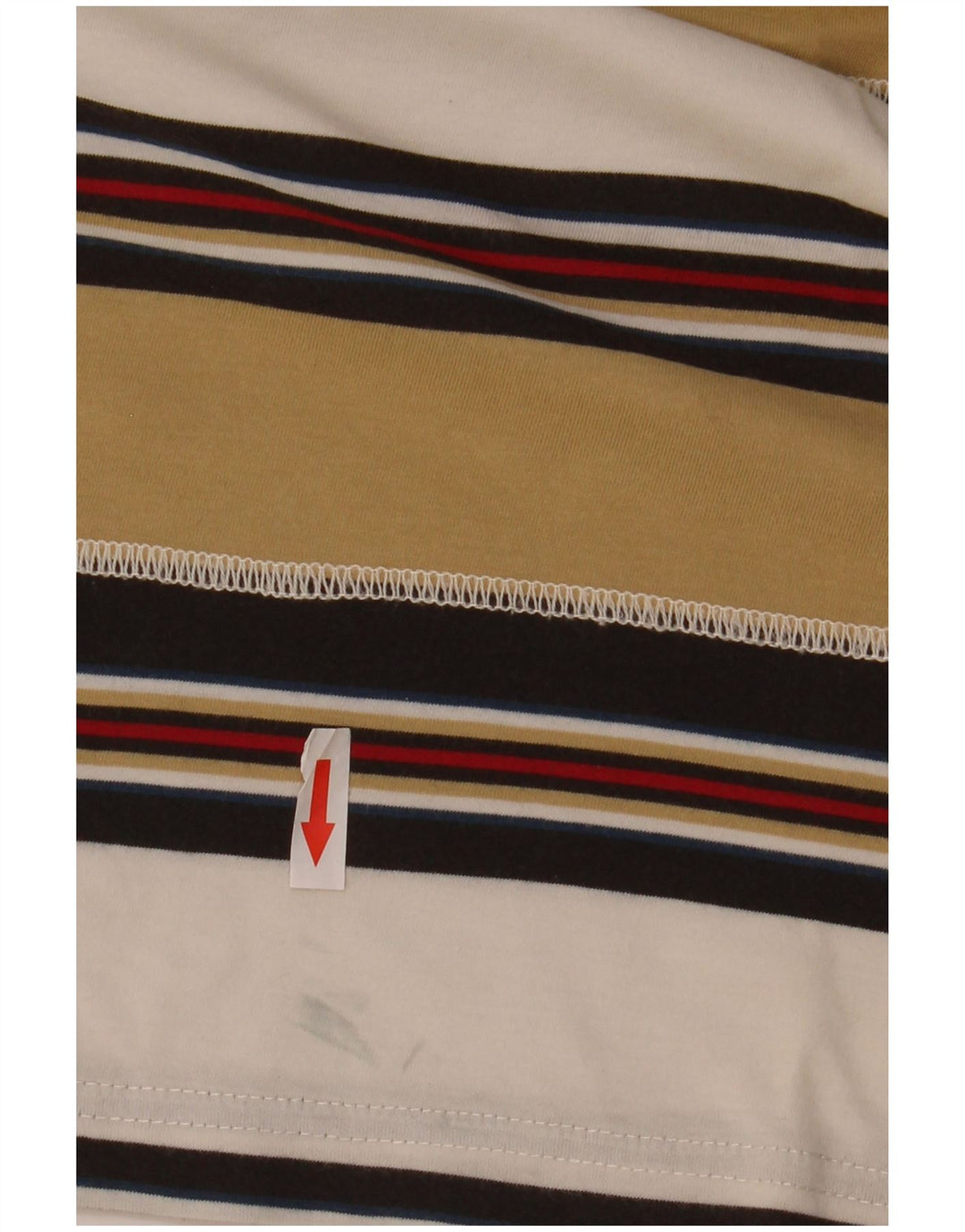 Gas Womens Top Long Sleeve UK 16 Large Multicoloured Striped