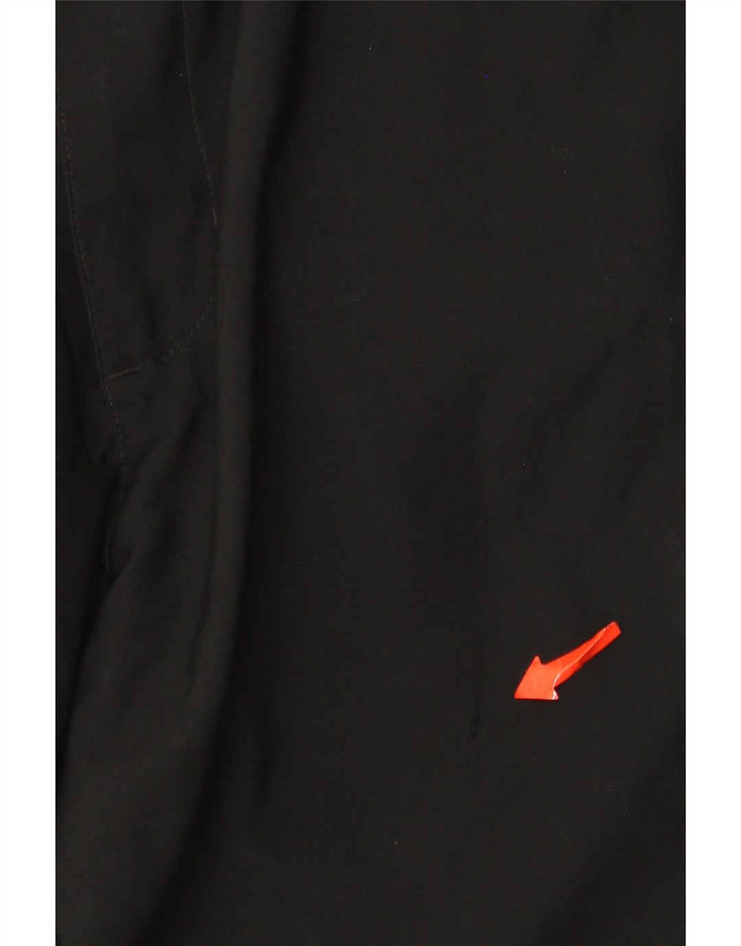 Adidas Mens Straight Chino Trousers W34 L30 Black Polyester