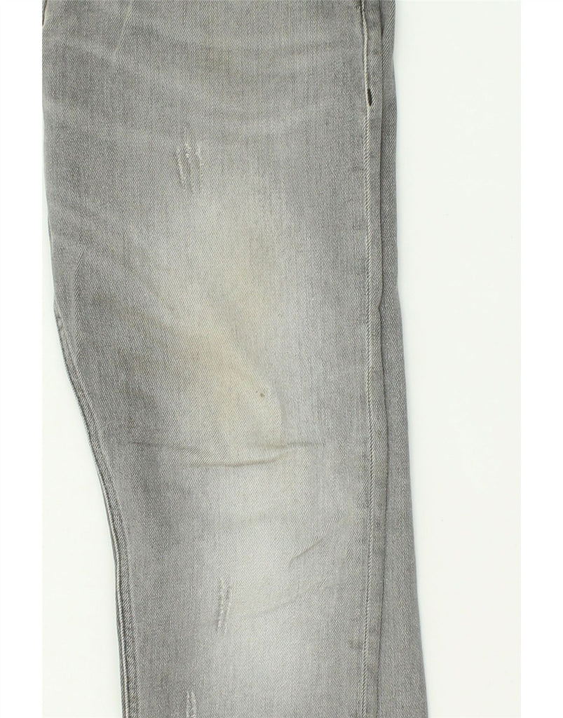 TRUSSARDI Mens Slim Jeans W33 L31 Grey Cotton Vintage Trussardi and Second-Hand Trussardi from Messina Hembry 