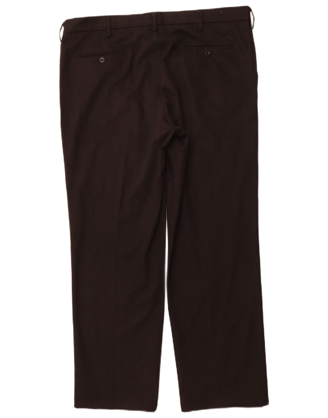 DOCKERS Mens Straight Chino Trousers W40 L32 Black Cotton