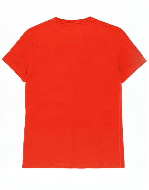 Superdry Mens Graphic T-Shirt Top Medium Red Cotton