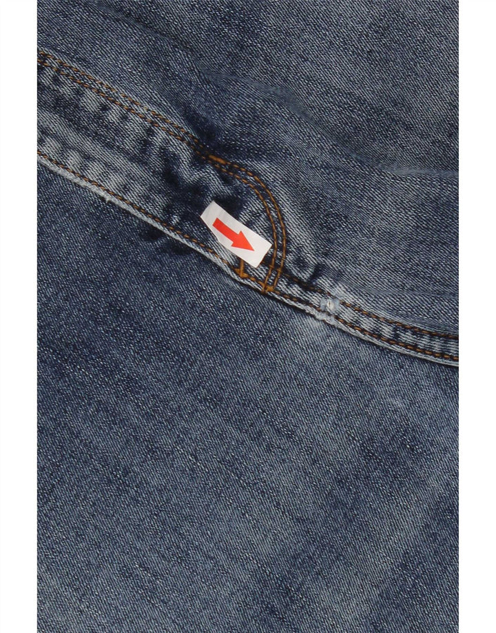 Marks & Spencer Mens Regular Cropped Jeans W38 L25 Blue Cotton