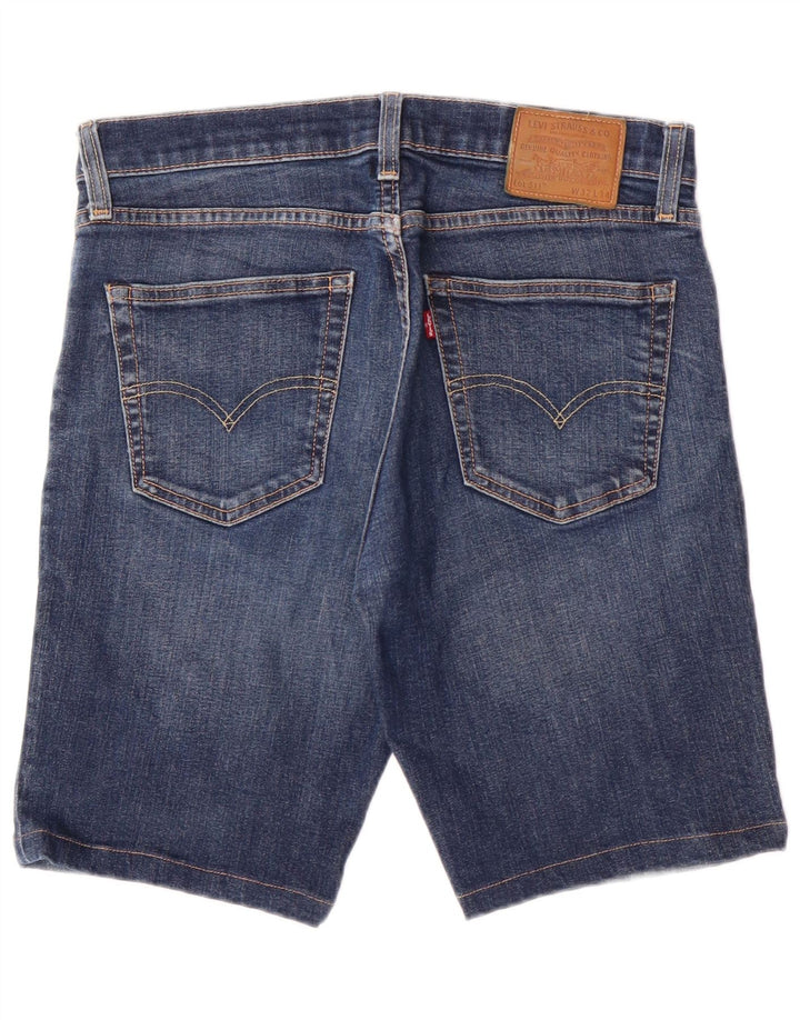 Levi's Mens 511 Slim Fit Denim Shorts W32 Medium Blue Cotton