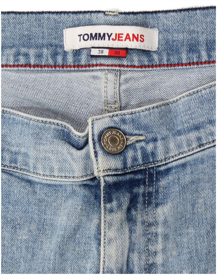 Tommy Hilfiger Mens Slim Jeans W38 L27 Blue Cotton