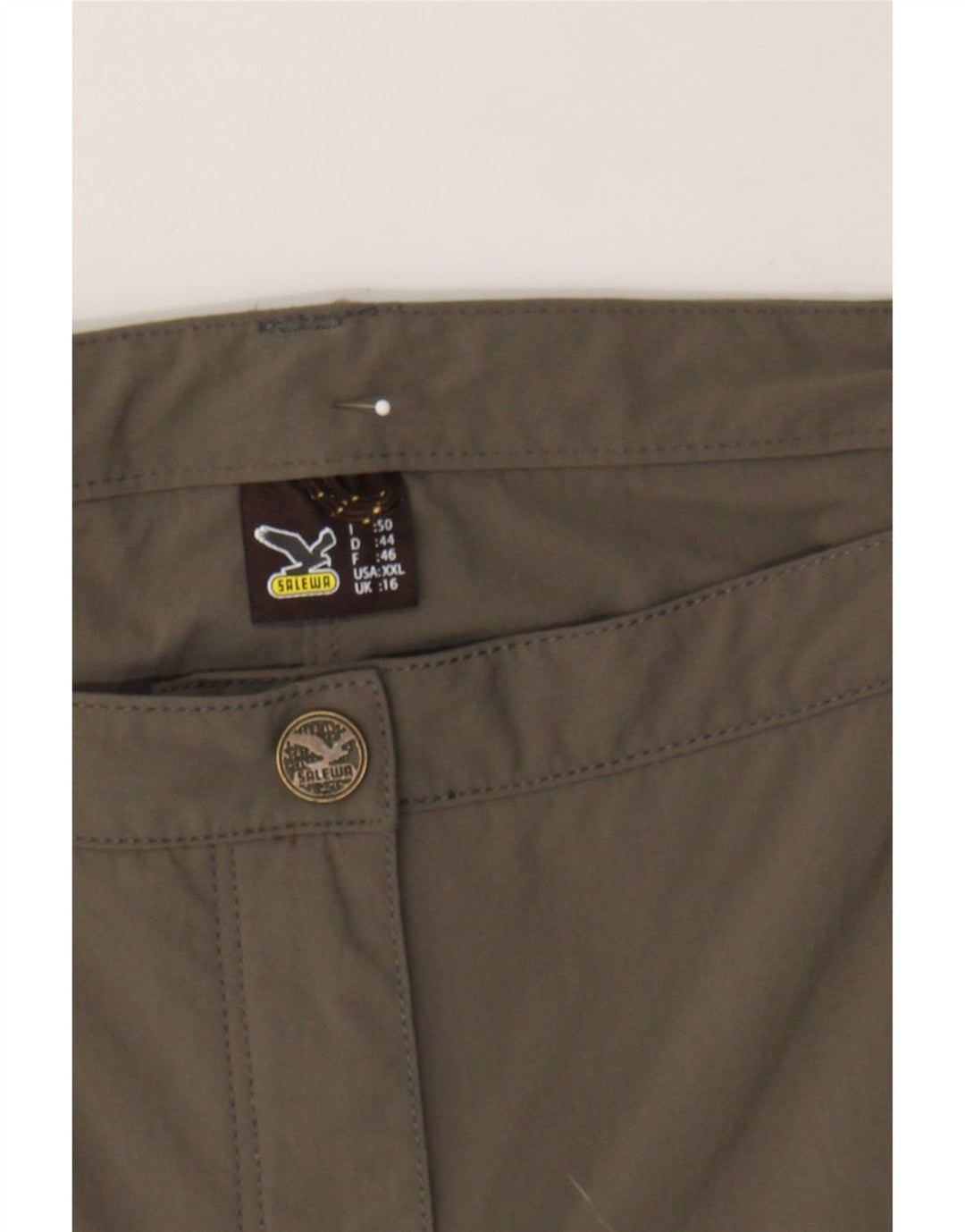 SALEWA Womens Cargo Shorts UK 16 Large W38  Grey Vintage SALEWA and Second-Hand SALEWA from Messina Hembry 