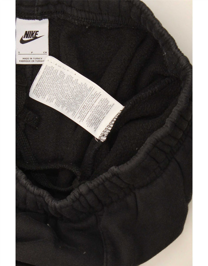 Nike Mens Tracksuit Trousers Joggers Small Black Cotton