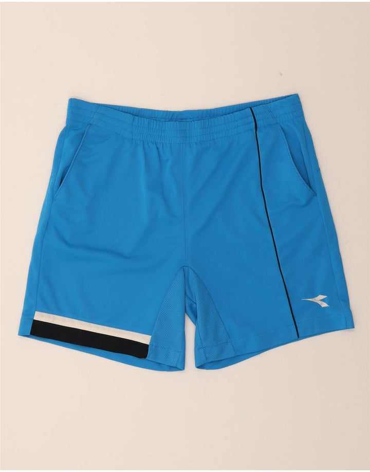 DIADORA Mens Sport Shorts XL  Blue Vintage Diadora and Second-Hand Diadora from Messina Hembry 