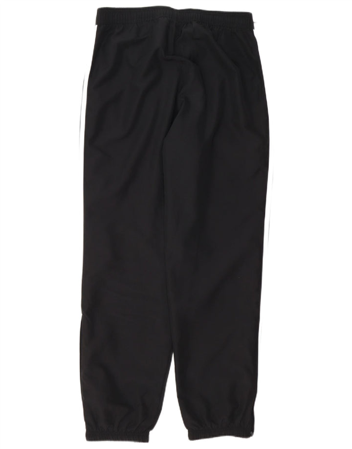 Adidas Mens Tracksuit Trousers Joggers Medium Black Striped Polyester