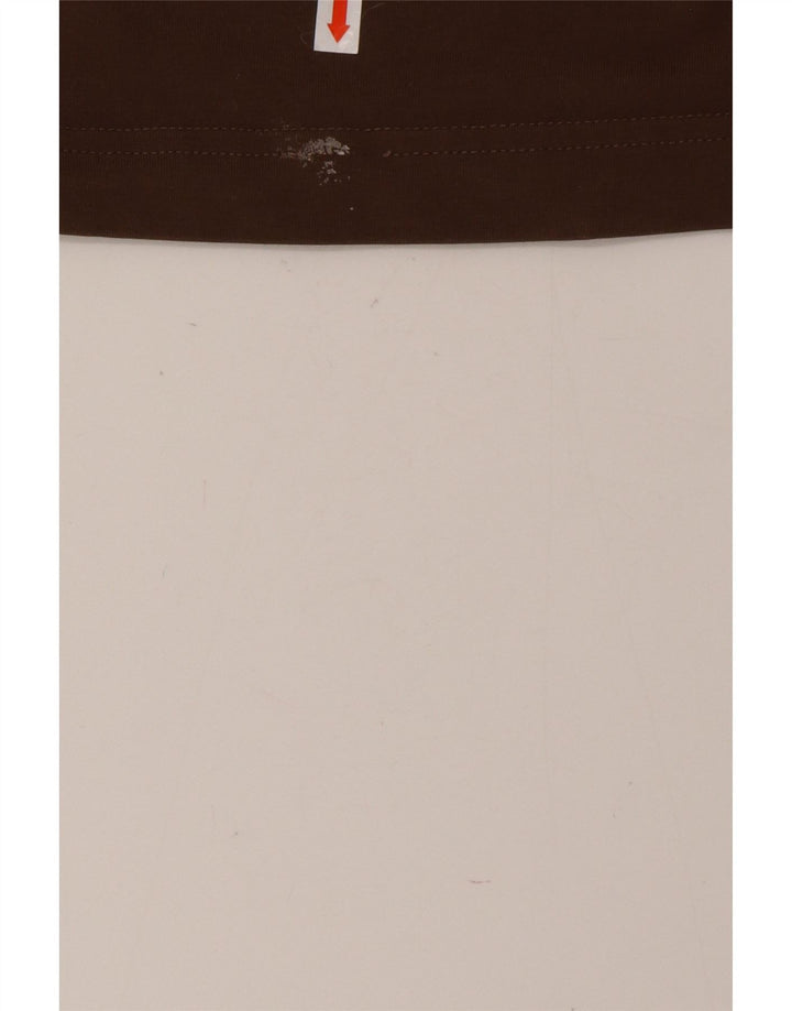 PUMA Mens Graphic T-Shirt Top Large Brown