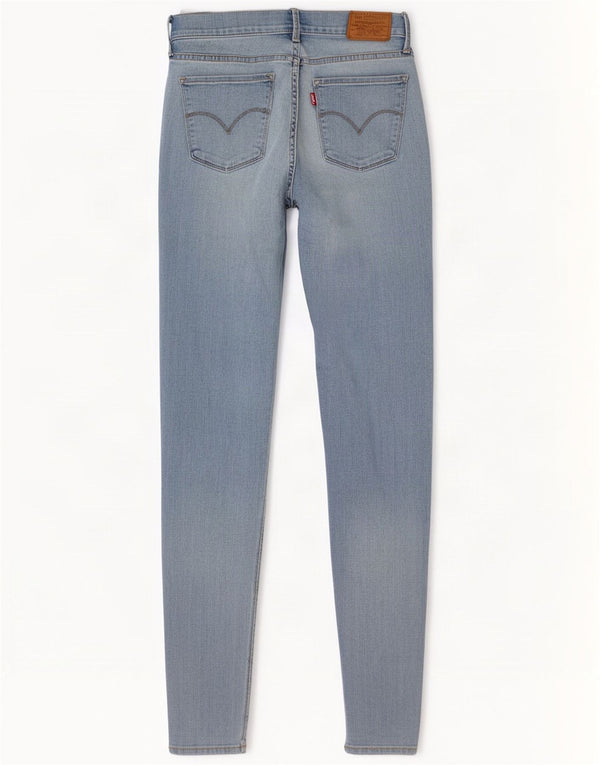 Levi's Womens 710 Super Skinny Jeans W26 L32 Blue Cotton