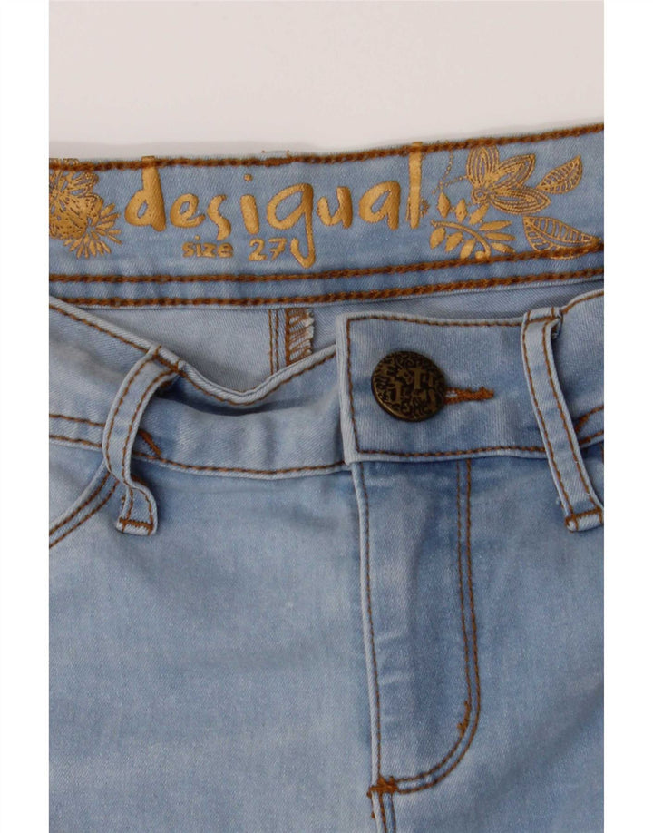 Desigual Womens Skinny Jeans W27 L31 Blue