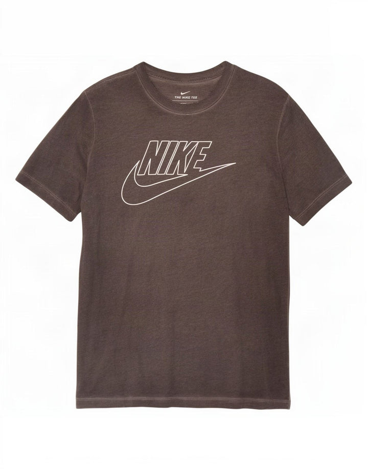Nike Mens Graphic T-Shirt Top Large Grey