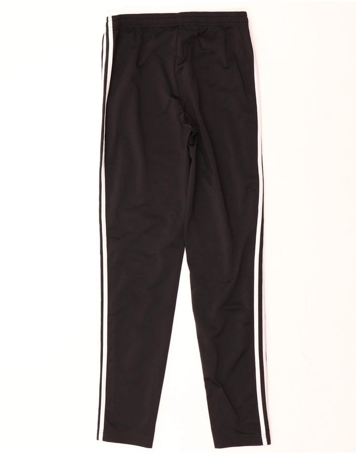 ADIDAS Boys Tracksuit Trousers 15-16 Years  Black Polyester