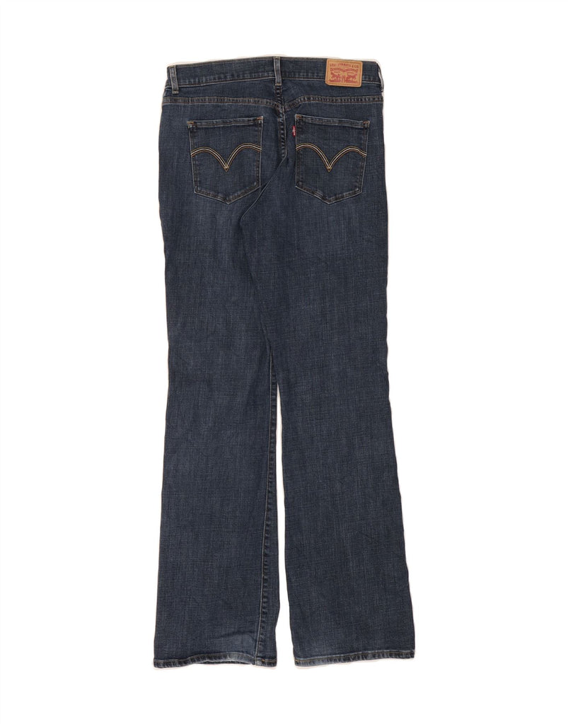 LEVI'S Womens Classic Fit Bootcut Jeans US 8 Medium W28 L31 Navy Blue Vintage Levi's and Second-Hand Levi's from Messina Hembry 