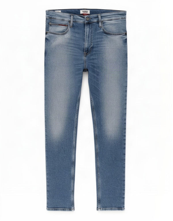 Tommy Hilfiger Mens Skinny Jeans W36 L31 Blue Cotton