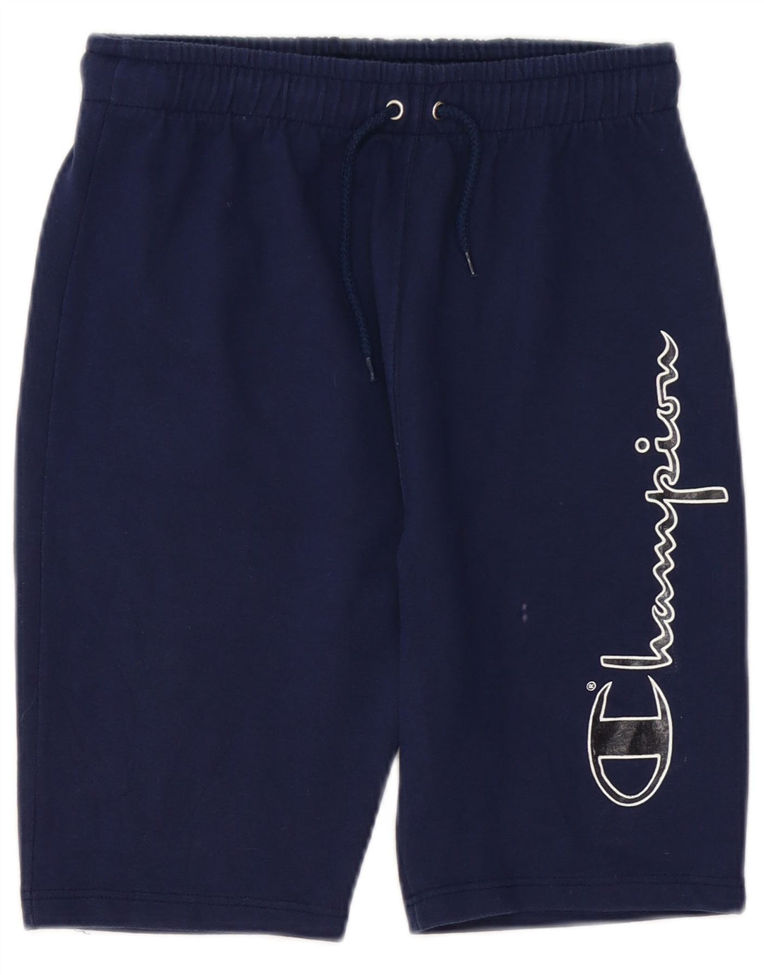 Champion Mens Graphic Sport Shorts Medium  Navy Blue Cotton