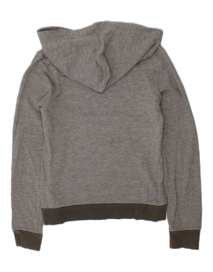 KAPPA Boys Graphic Hoodie Jumper 11-12 Years Grey Cotton Vintage Kappa and Second-Hand Kappa from Messina Hembry 
