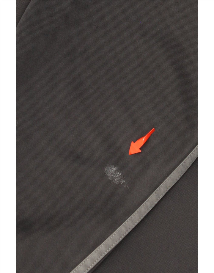 ADIDAS Mens Munster Rugby Hoodie Jumper XL Grey Colourblock Polyester