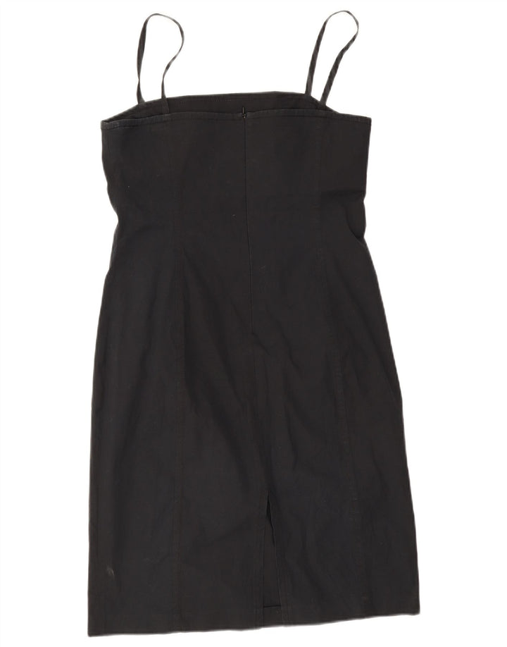 Colombo Womens Sundress IT 46 Large Black Cotton