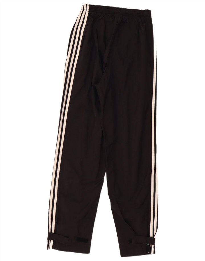 ADIDAS Mens Tracksuit Trousers Joggers Medium Black Polyester