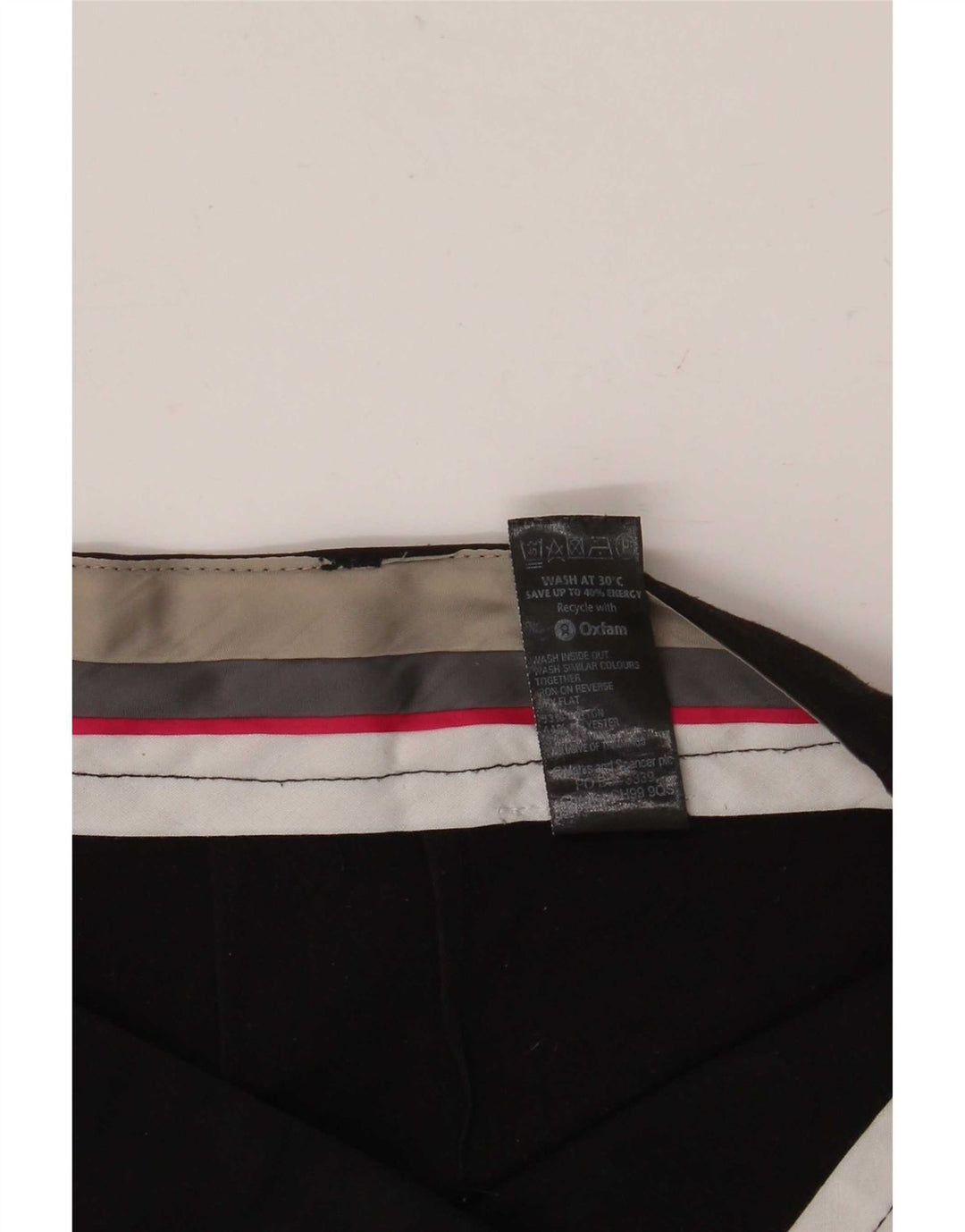 Marks & Spencer Womens Bootcut Casual Trousers UK 12 Medium W32 L30 Black
