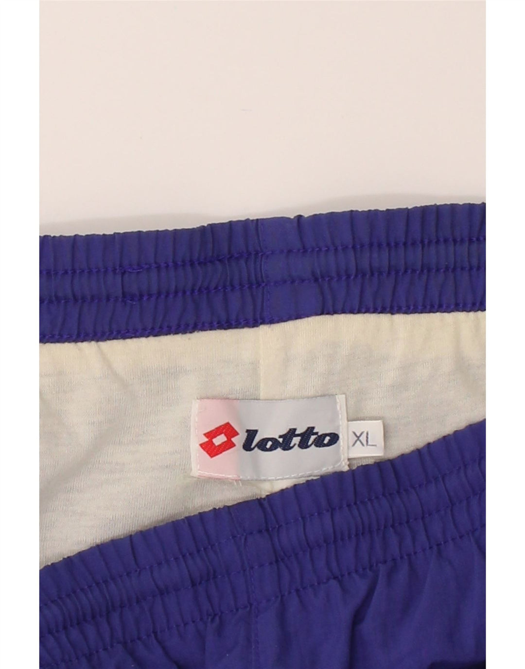LOTTO Mens Tracksuit Trousers XL  Blue Nylon Vintage Lotto and Second-Hand Lotto from Messina Hembry 