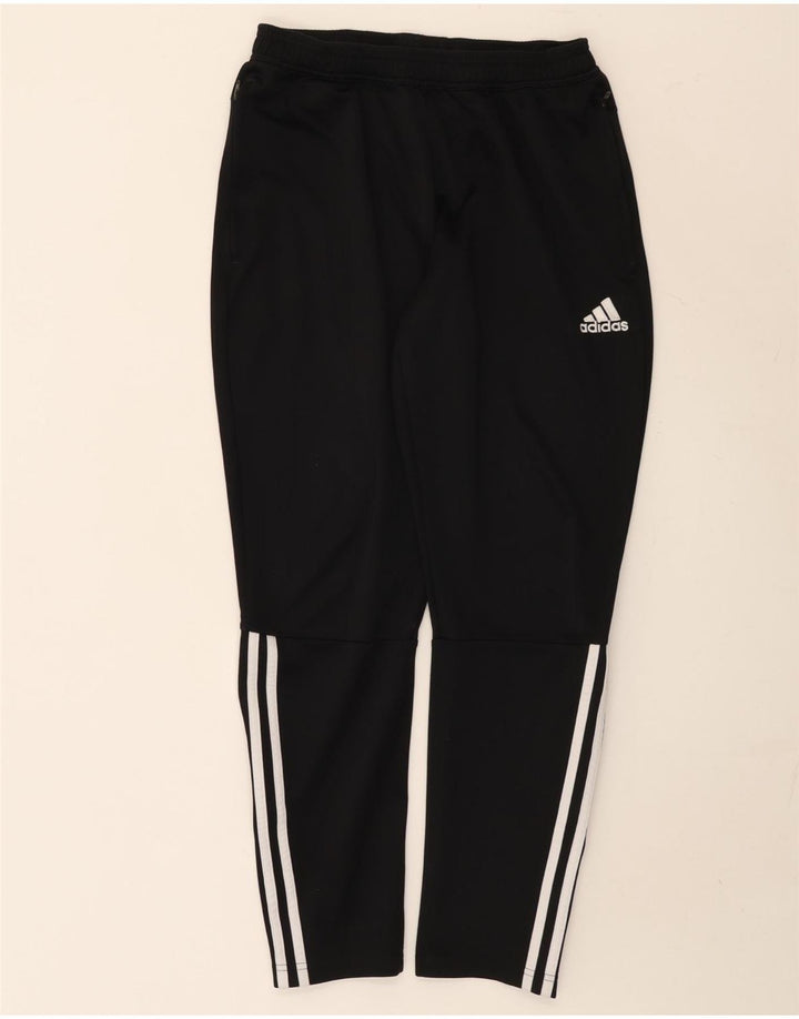 ADIDAS Mens Tracksuit Trousers Large  Black Polyester