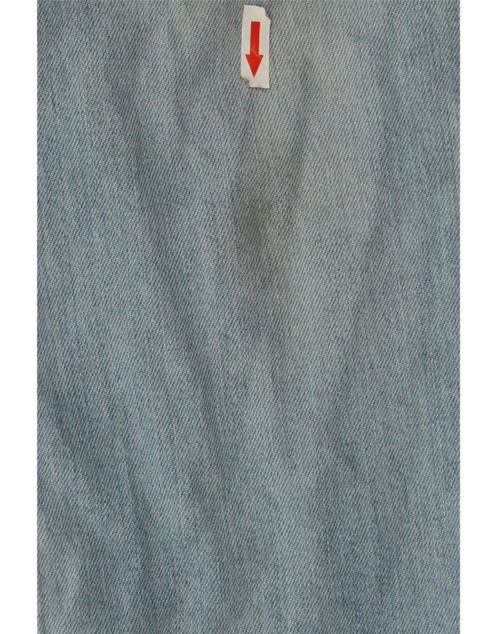Lee Mens Brooklyn Straight Jeans W36 L30 Blue Cotton