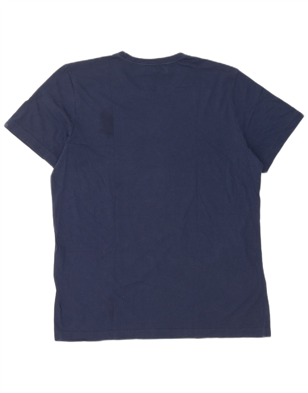 Adidas Mens Graphic T-Shirt Top Large Navy Blue