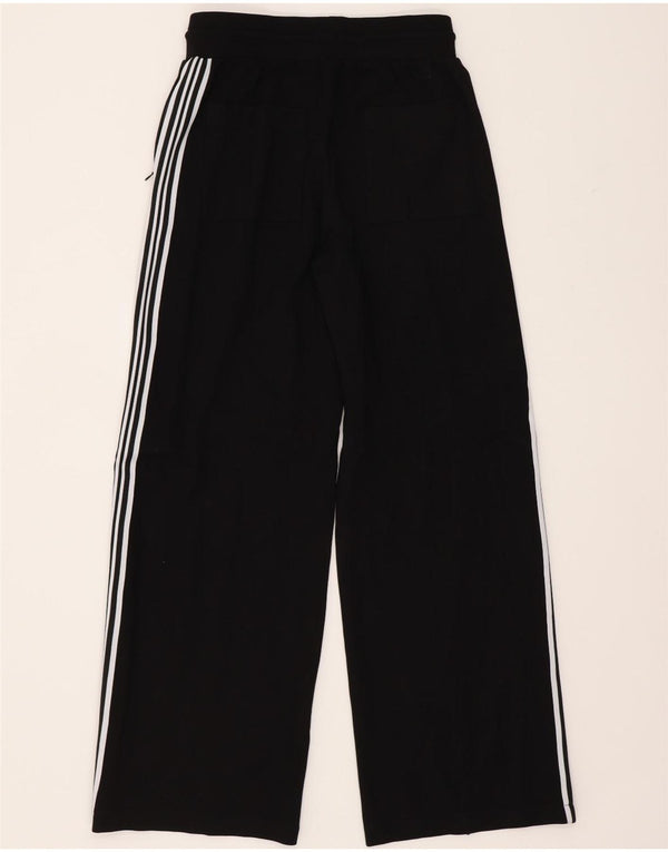 Marks & Spencer Womens Tracksuit Trousers UK 10 Small Black Striped