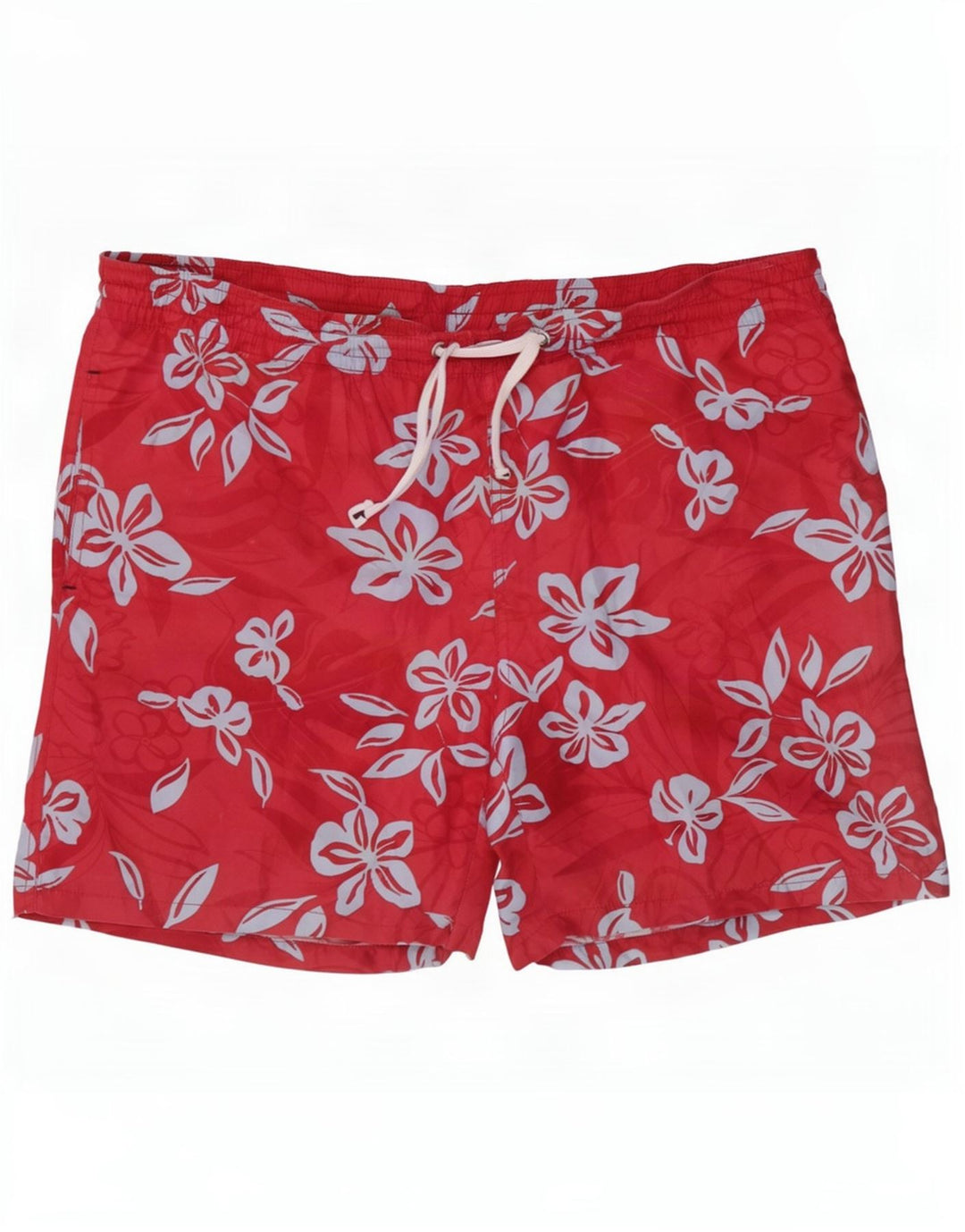Crew Clothing Mens Swimming Shorts Large Red Floral
