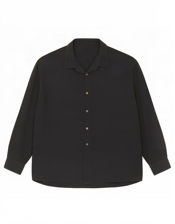 Vintage Mens Shirt 2XL Black