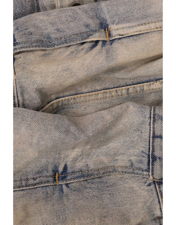 Levi's Mens Denim Sherpa Jacket UK 38 Medium Blue Cotton