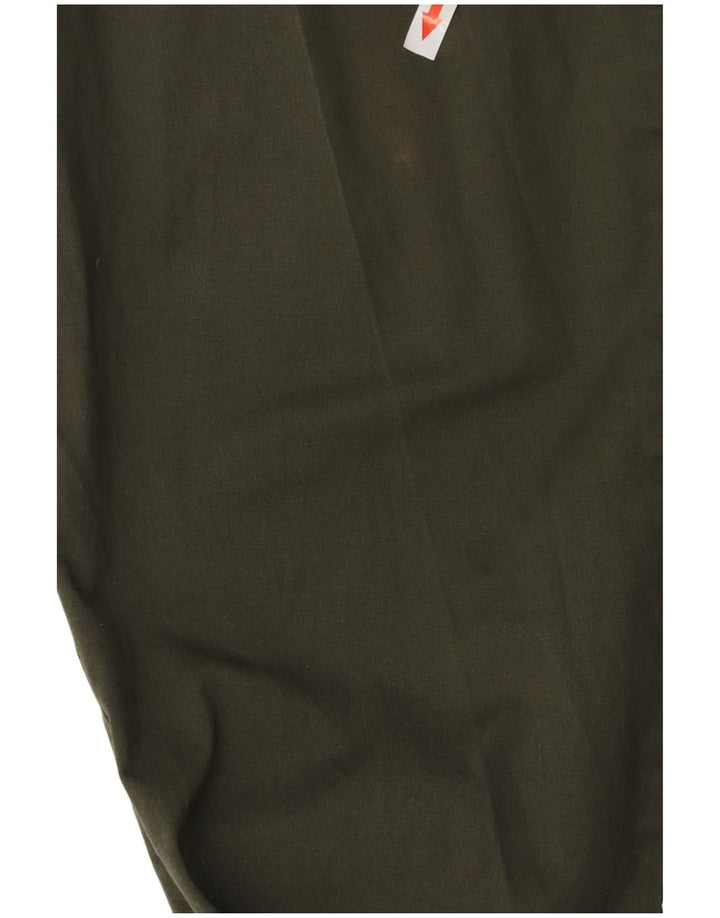 CHAMPION Mens Joggers Chino Trousers Large Green Cotton