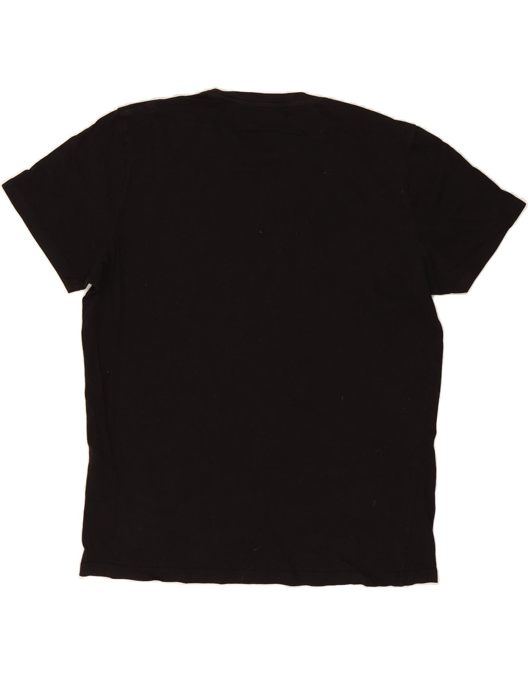 JACK & JONES Mens T-Shirt Top 2XL Black Cotton Vintage Jack & Jones and Second-Hand Jack & Jones from Messina Hembry 