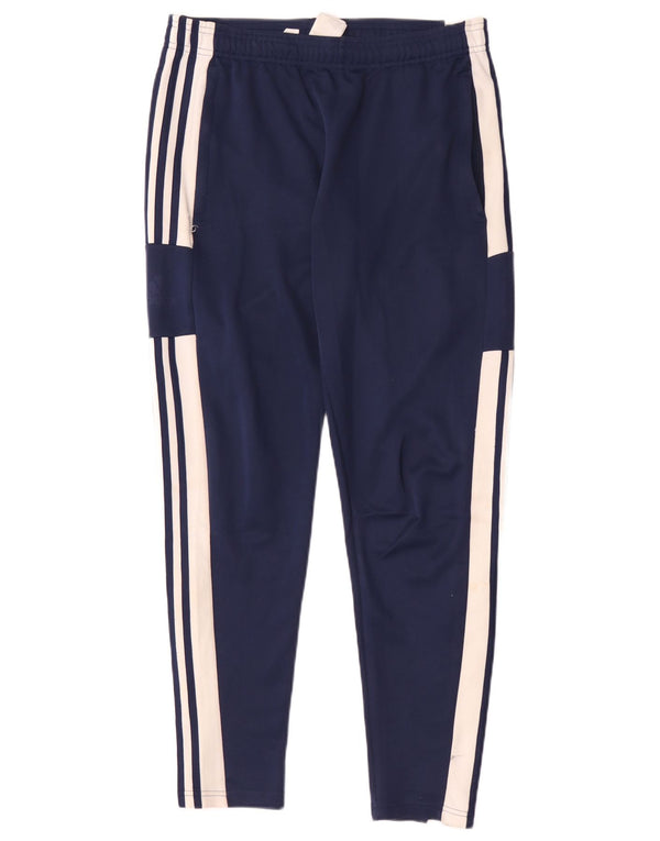 Adidas Mens Aeroready Tracksuit Trousers Medium Navy Blue Colourblock