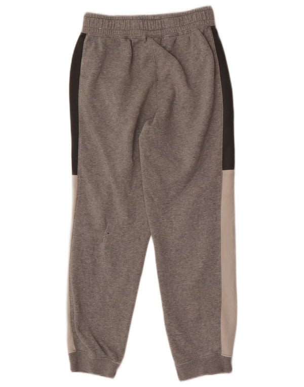 Nike Boys Tracksuit Trousers Joggers 12-13 Years Large Grey Colourblock