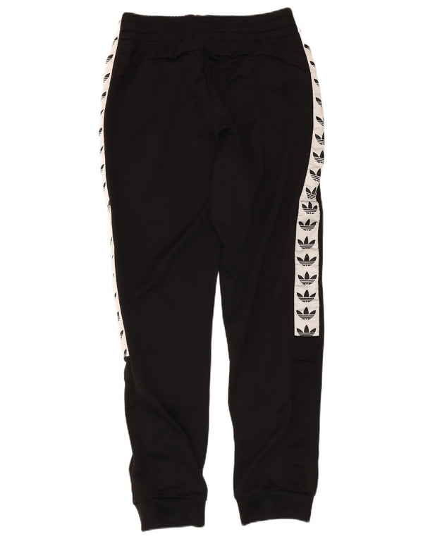 Adidas Mens Graphic Tracksuit Trousers Joggers Medium Black Colourblock