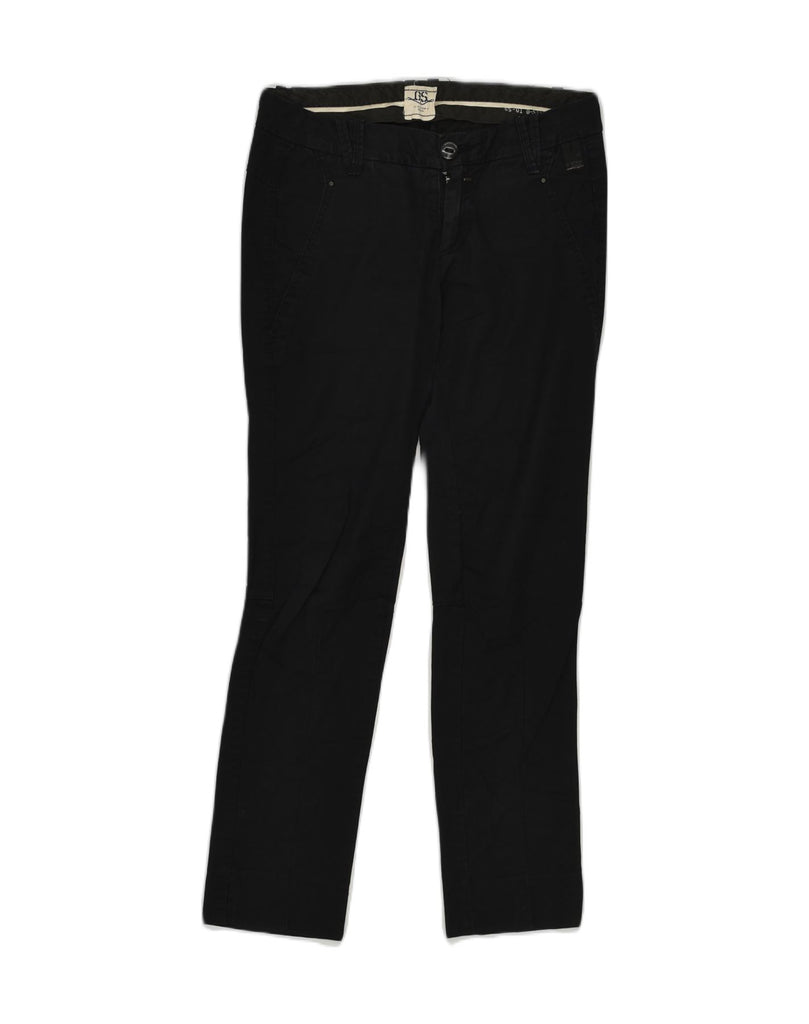 G-STAR Womens Slim Casual Trousers W28  L28 Black Cotton | Vintage G-Star | Thrift | Second-Hand G-Star | Used Clothing | Messina Hembry 