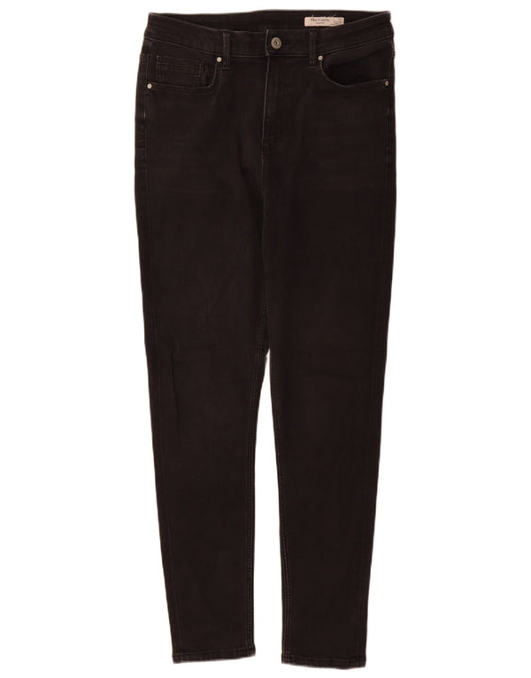 Marks & Spencer Womens The Carrie Skinny Jeans UK 12 Medium W30 L29 Black