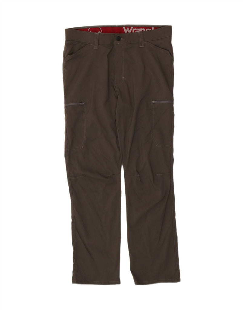 WRANGLER Mens Straight Cargo Trousers W33 L30 Grey Nylon Vintage Wrangler and Second-Hand Wrangler from Messina Hembry 