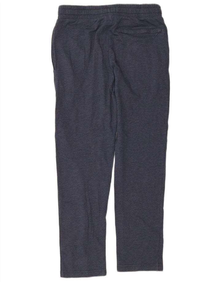 Marks & Spencer Mens Tracksuit Trousers Small Navy Blue Cotton
