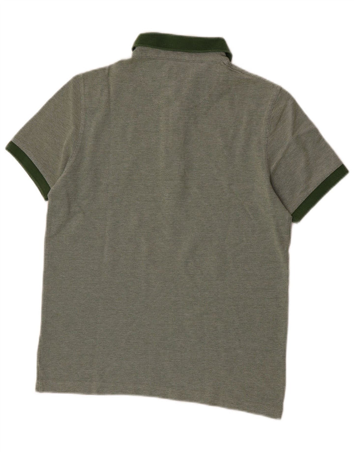 Barbour Mens Polo Shirt Small Green Cotton