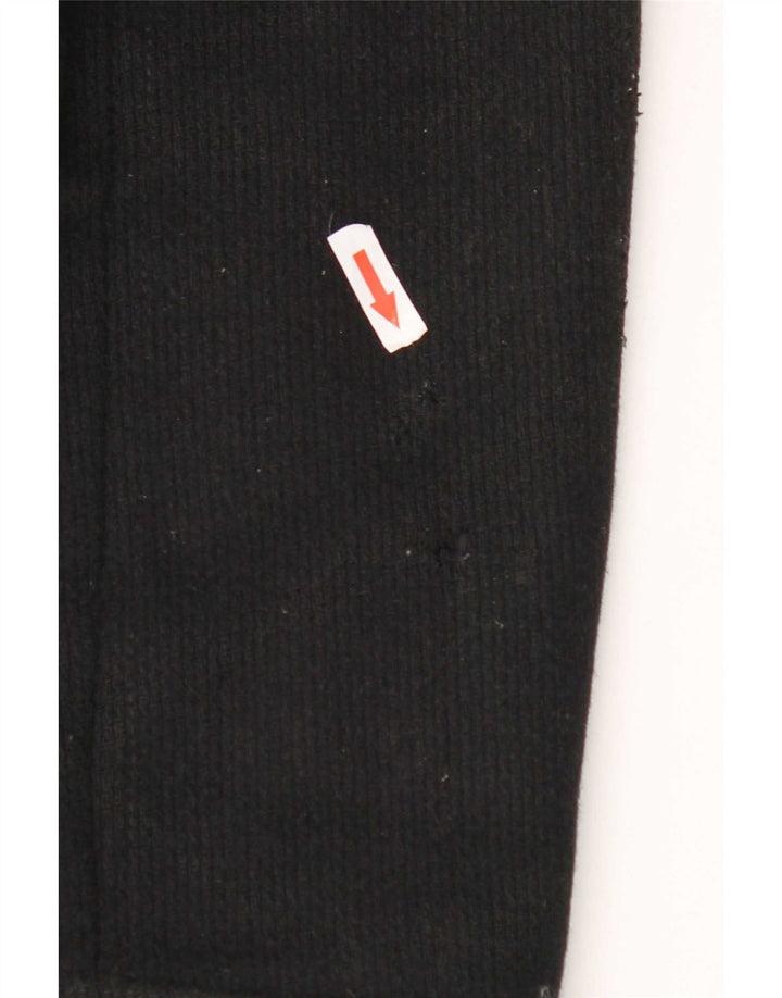 G-Star Mens Overcoat UK 42 XL Black Wool
