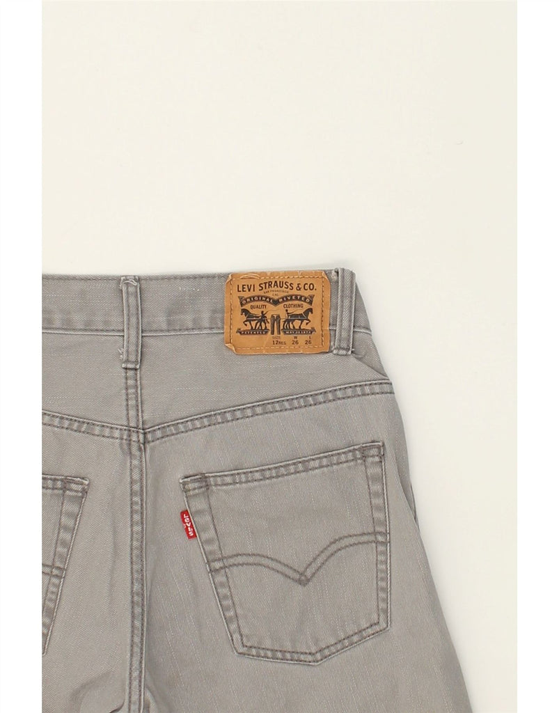 LEVI'S Boys Slim Jeans 11-12 Years W26 L26  Grey Cotton | Vintage Levi's | Thrift | Second-Hand Levi's | Used Clothing | Messina Hembry 