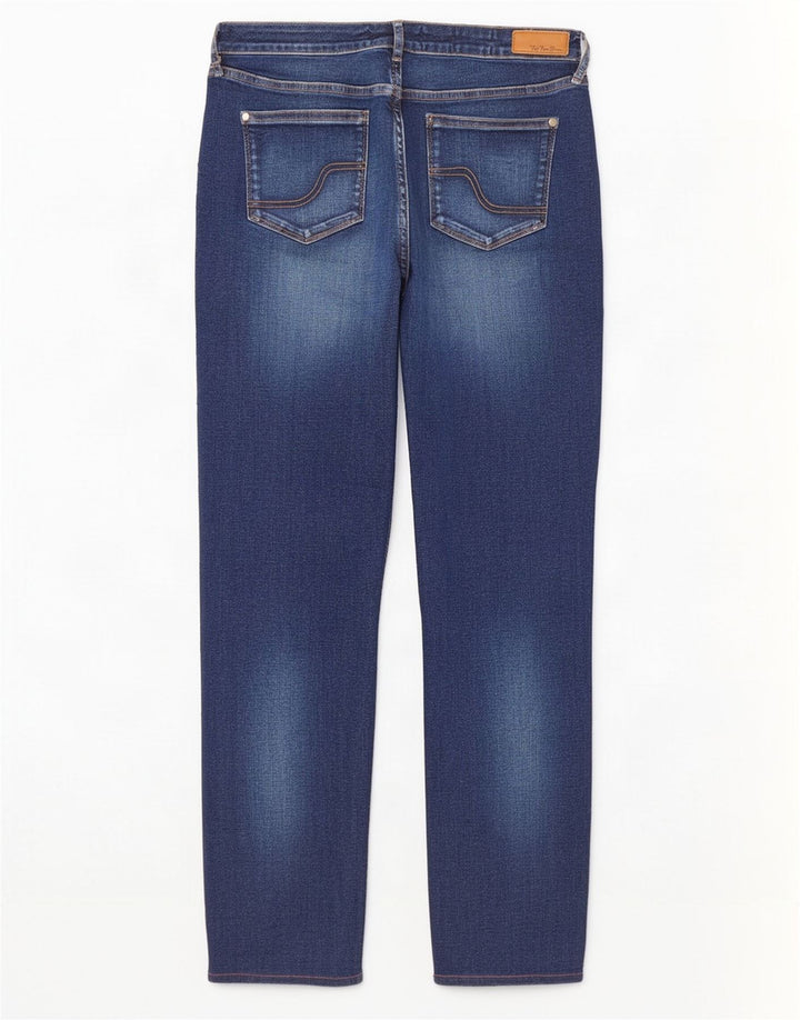 Fat Face Womens Straight Jeans W28 L27 Blue Cotton