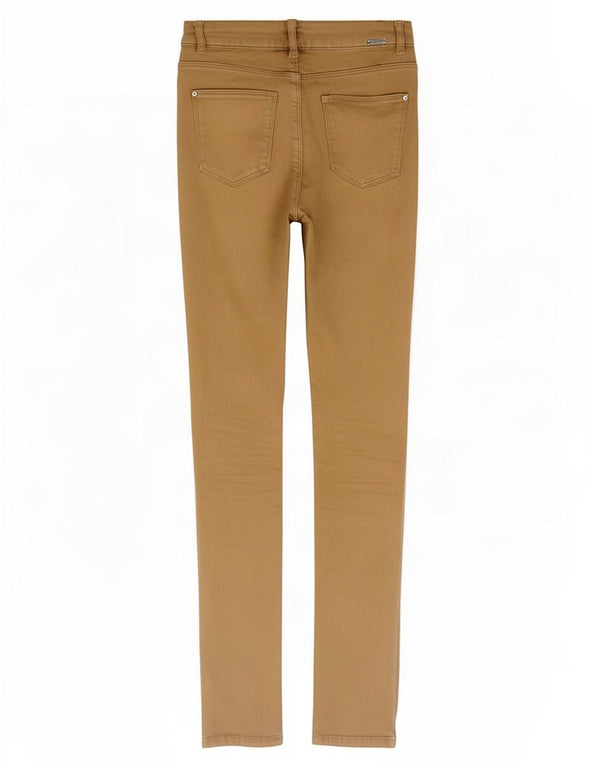 Zara Womens Skinny Casual Trousers EU 38 Small W28 L29 Beige