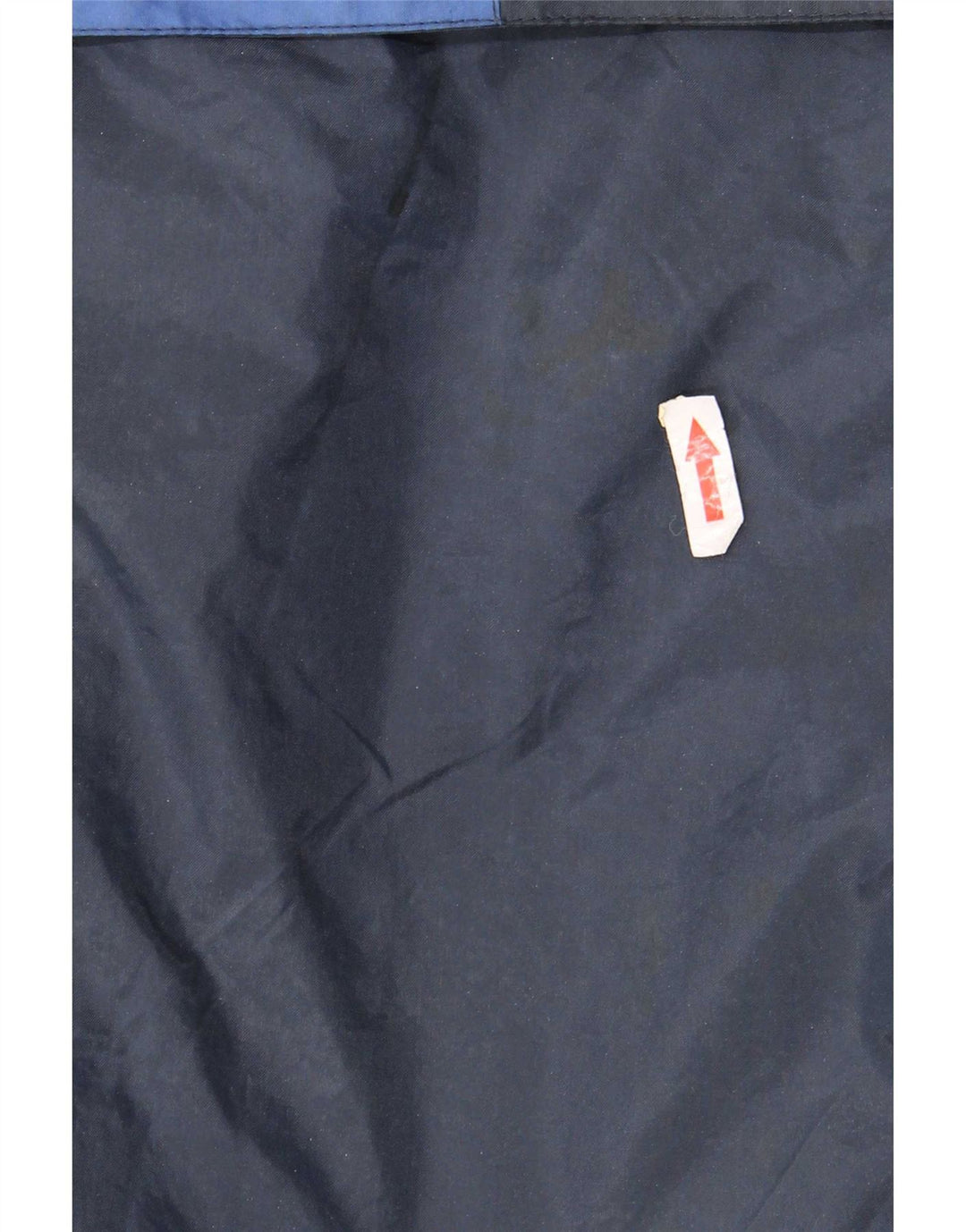 Brugi Mens Hooded Tracksuit Top Jacket 2XL Navy Blue Colourblock Polyamide